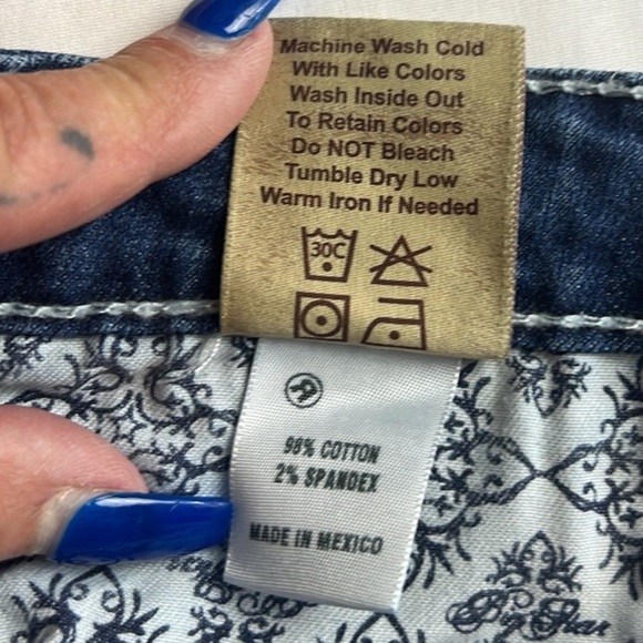 Big Star Maddie Mid Rise Fit Bootcut Western Stretch SZ 30 Tall Jeans - Picture 9 of 14